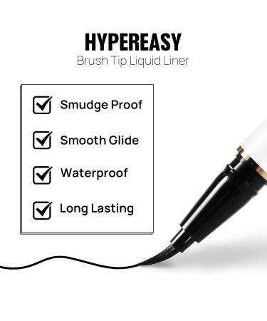 VANGAY Waterproof Eyeliner Pen - Pack of 4 Precision Brush Tip Liquid Eyeliner Pencil Set - Buy Online on GoSupps.com