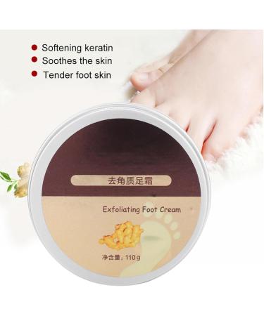Foot Cream for Cracked Heels and Dry Skin Ginger Foot Exfoliating Cream Dead Skin Calluses Removal Feet Care Cream - Buy Online on GoSupps.com