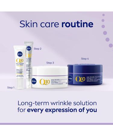 NIVEA Q10 Power Anti-wrinkle + Fragrance-free Moisturizer for Sensitive Skin 50ml Day Cream - Buy Online on GoSupps.com