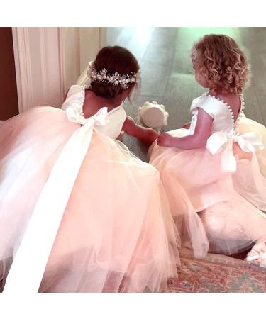 Princess Flower Headpiece Flower Girl Hair Accessories Wedding Hair Piece Pearl Wedding Headband Pearl Flower Leaf Headpieces for Princess Flower Girls and Bridesmaid - Buy Online on GoSupps.com