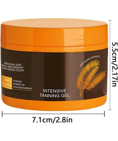 Tanning Accelerator 150ml Tanning Accelerator Sun Gel Moisturizing Waterproof Bronze Body Lotion For Daily Use Face Adults - Buy Online on GoSupps.com