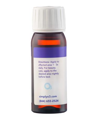 Buy Pure Organic Ozonated Olive Oil Extra Strength 1200 - Acne Anti-Aging Rosacea Treatment for Sensitive Skin - Made in Spain - Buy Online on GoSupps.com