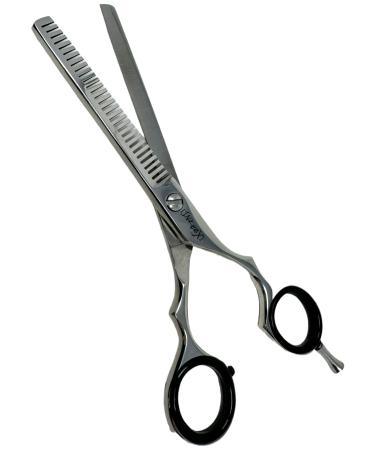 Tribal Jewelry Thinning Hair Scissors - Stainless Steel - Hairdresser - IG70111 - INKgrafiX Hairdressing Supplies Hair Cutting Styling Hair Scissors Thinning Hair Styling