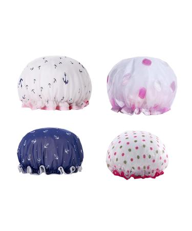 Double Adult Professional Swimming Caps | Waterproof Shower Hat for Women - Reusable White - Buy Online on GoSupps.com