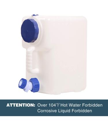 RedSwing 4 Gallon Portable Water Container with Spigot | BPA Free | Outdoor Camping and Hiking Water Carrier - Buy Online on GoSupps.com
