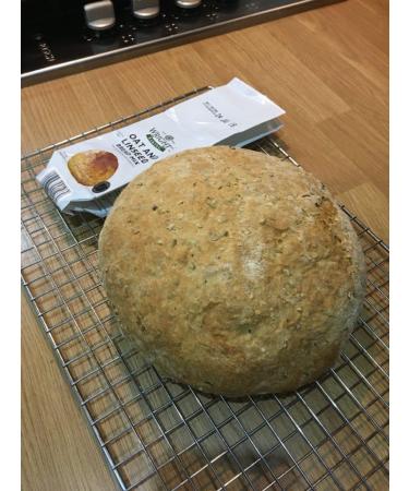 Wright's | Oat & Linseed Bread Mix 5X500g | white baker's quality flour with pinhead oats | For Machine or Hand Baking | Baking Success Guaranteed | Suitable for Vegetarians - Buy Online on GoSupps.com