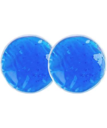 Gel Ice Packs Reusable Instant Gel Cold Packs - Reusable Hot and Cold Gel Ice Packs for Injuries for Skin Care Swelling Cool Down Eye Muscle Tosier Blue 11 cm - Buy Online on GoSupps.com