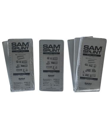 SAM SPLINT 3X COMBO PACK 36" 18" AND 9" -CHARCOAL GRAY