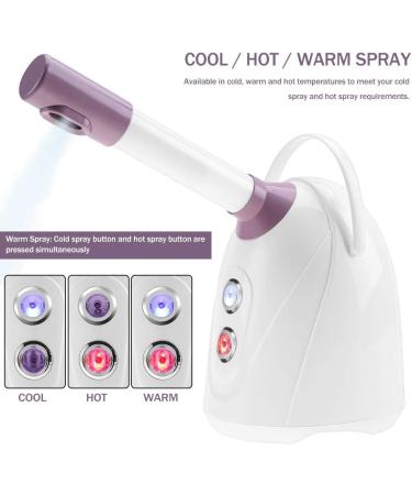  FILFEEL Facial Sauna Facial Steamer - Nano Ionic Facer Steamer Facial Mist Facial Sauna SPA Facial Humidifier Sprayer Women Men Moisturizing Pore Cleaning(EU) - Buy Online on GoSupps.com