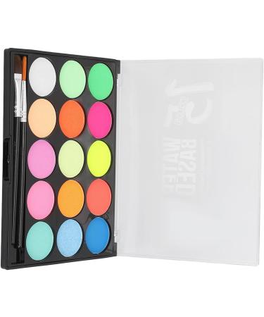  Zisemeil Children's Face Paint Kit 15 Colors Water-Based Body Paint Palette Washable Makeup Kit Halloween Cosplay Party 30g (Type B) - Buy Online on GoSupps.com