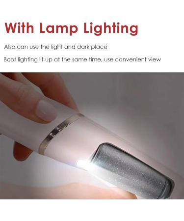 Electric Foot File Callus Remover for Feet Rechargeable Foot Foot File Hard Skin Remover Waterproof Feet Hard Skin with 2 Heads 2 Speeds for Dead Skin&Cracked Heel - Buy Online on GoSupps.com
