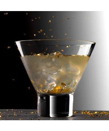 Powstro Edible Grade Genuine Gold Leaf Flakes 2g Gold Decorative Dishes Chef Art Cake Decorating Tool for Cake Chocolates Decorating Art Craft Work - Buy Online on GoSupps.com