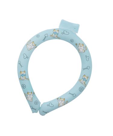 Neck Wrap Cooler Neck Cooling Tube PCM Technology for Outdoor Activities Sports Blue