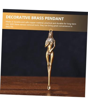 Zerodeko 3pcs Brass Ear Pick Keychain Tools - Handcrafted Micro Mini Spoon Set for Ear Cleaning and Decoration - Unique Gift Idea - Buy Online on GoSupps.com