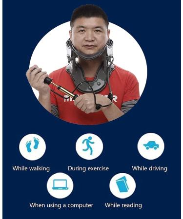 Inflatable Cervical Neck Traction Device | Pain Relief & Spine Support Collar - Buy Online on GoSupps.com