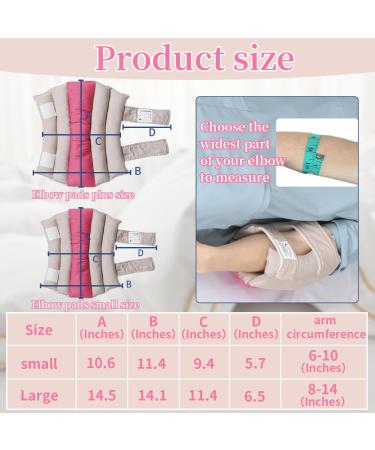 Elbow Pads for Bedridden Patients & Elderly - Reusable Washable Protectors for Elbow Pressure Relief (Large - Buy Online on GoSupps.com