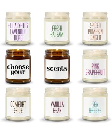 Handmade OM Meditation Candles - Negative Energy Cleansing Soy Aromatherapy Candle for Home Decor - Scented Soy Wax Cream Candle - Buy Online on GoSupps.com