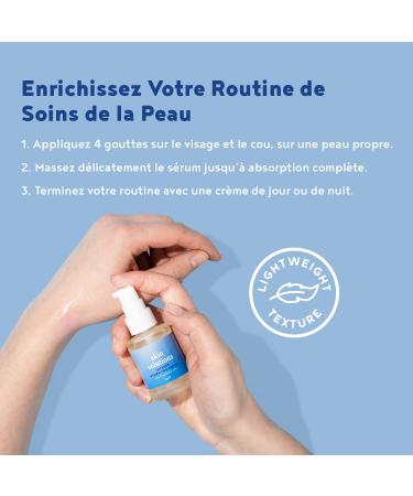 Collagen and Hyaluronic Acid Face Serum 30ml Hyaluronic Acid Face Serum + Chlorella + Hydrolyzed Collagen - Anti-wrinkle Anti-spot & Brightening - Face care serum - Alpha Foods - Buy Online on GoSupps.com