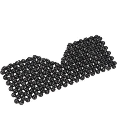 Ververt Touch Jadestone Eyebinde - Premium Eye Massage Tool for Sleep Reduces Edema & Relieves Eye Fatigue - Black - Buy Online on GoSupps.com