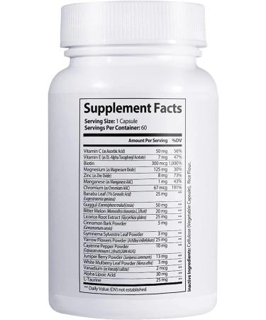 Enuvia Carb Blocker with Vitamin C - Plant-Based Carb Management Formula for Keto Diet - 60 Capsules - Buy Online on GoSupps.com