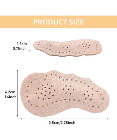 4 Pairs High Heel Inserts with Ball of Foot Cushion for Women | Non-Slip Metatarsal Pads for Pain Relief and Comfort - Buy Online on GoSupps.com