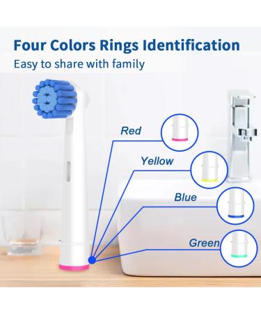 Sensitive Gum Care Brush Heads for Oral B Braun Electric Toothbrushes | Soft Bristles 8 Count Refill Pack | Gentle Care Replacement Pods - Buy Online on GoSupps.com
