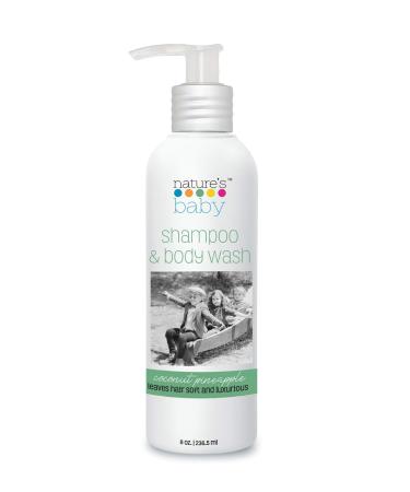Nature's Baby Organics Shampoo & Body Wash Coconut Pineapple  8 oz (236.5 ml)
