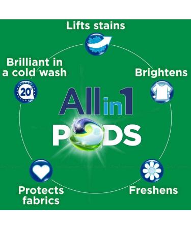 Ariel Allin1 Pods Original 60 Washes - 60 Count Pack for Ultimate Cleaning - Buy Online on GoSupps.com