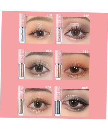 FOMIYES Eyeshadow Bling 24 Pcs Eye Shadow Eyeshadow Eye Makeup Cosmetic Tools for Women Liquid Lying Silkworm Pen Miss - Buy Online on GoSupps.com