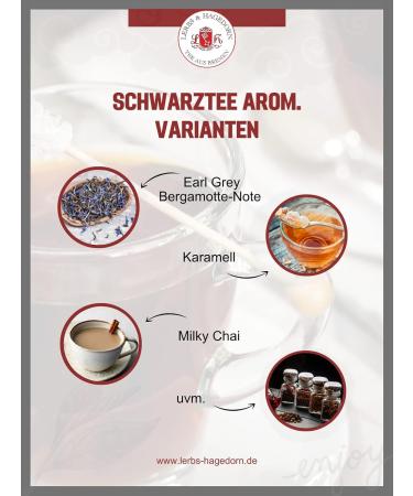 Lerbs & Hagedorn Irish Morning Black Tea 1 kg - Rum Cream - Buy Online on GoSupps.com
