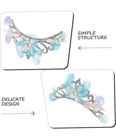 Ipetboom Rhinestone Comb Rhinestone Bobby Pins Headband Wig Hair Pin The Crown Hair Clip Hair Barrettes Tiara Girls Headpiece Girl Hairpiece Metal Rhinestones Miss Hair Comb - Buy Online on GoSupps.com