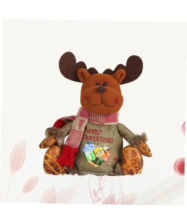 Healvian Clear Bags for Favors Christmas Favors Bag Elk Patterned Storage Organizer Decorations Mini - Buy Online on GoSupps.com