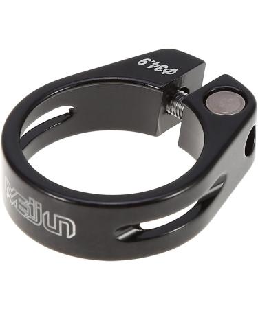 Aluminium Alloy Bike Seat Post Clamp - Fits 30.4/30.8/31.6mm - Black - Buy Online on GoSupps.com