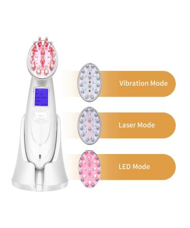 Laser Massage Comb for Hair Growth | Prevent Hair Loss & Rejuvenate with Infrared Therapy - Buy Online on GoSupps.com