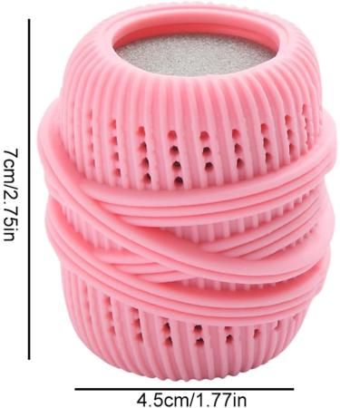 Washing Machine Laundry Ball New Fabric Softener Ball Dispenser for Washer Reusable Lint Remover Anti Winding Soft Cleaning Ball Natural Detergent Alternative for All Kinds of Clothes (6PCS) - Buy Online on GoSupps.com