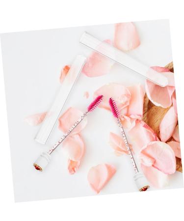 Ipetboom 20sets Mascara Wand Tube Felt Pencil Case Mini Makeup Applicator Artificial Fiber Travel Filling - Buy Online on GoSupps.com