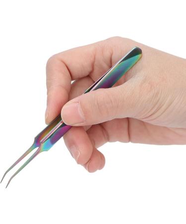 Nail Art Tweezers - Corrosion Resistant Portable Eyelash Tweezers for Salon & Home Use - Buy Online on GoSupps.com