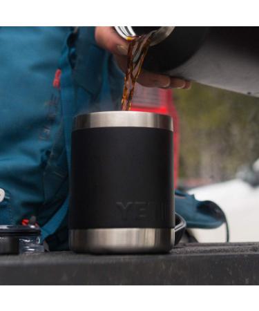 YETI Rambler 10 oz Lowball - Vacuum Insulated Stainless Steel, Black - Buy Online on GoSupps.com