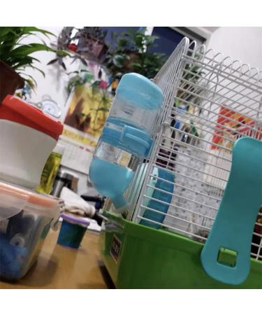NA 2 Pcs(80ml) Hamster Dispenser Bottle Plastic Hanging Water Bottle Small Animal Water Bottle for Rabbit Guinea Pig Rat Gerbil - Buy Online on GoSupps.com