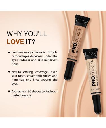Buy La Girl Corrector HD Pro Conceal Cool Tan - 8g (1 Pack) | International Shipping Available - Buy Online on GoSupps.com