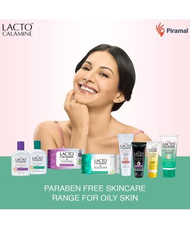 Lacto Calamine Daily Face Care Lotion - Oil Balance for Combination to Normal Skin - 120ml | International Shipping Available - Buy Online on GoSupps.com