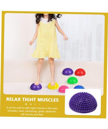 CLISPEED Durian Ball - PVC Outdoor Fitness - 16x16x8CM - Purple & Violet - International Shipping - Buy Online on GoSupps.com