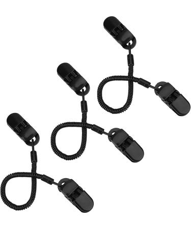 Alomejor 3pcs Hat Clips - Safety Wind Lanyard Cord Clips for Golf Fishing Boating & Sailing - Secure Your Gear Worldwide - Buy Online on GoSupps.com