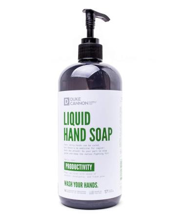 Duke Cannon Liquid Hand Soap Triple Play 3 Pack Variety Set 17 FL OZ - Naval Diplomacy & Productivity - Buy Online on GoSupps.com