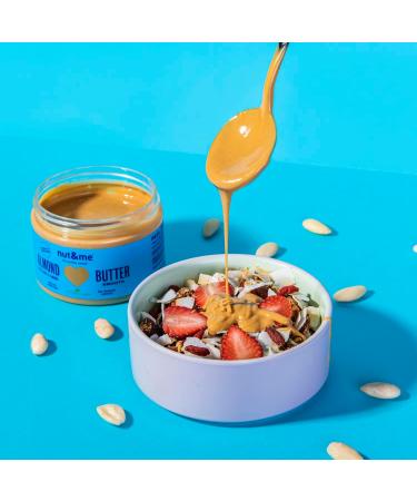 Almond puree without added sugar 300 g nut&me | 100% Almonds | Creamy | Gluten free | No preservatives | Vegan | Without - Buy Online on GoSupps.com