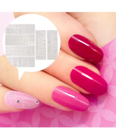 Beaupretty 6 Nail Transfer Printing Plate Set | Halloween Nail Stamp Designs | Metal Manicure Kit for European & American Styles - Buy Online on GoSupps.com