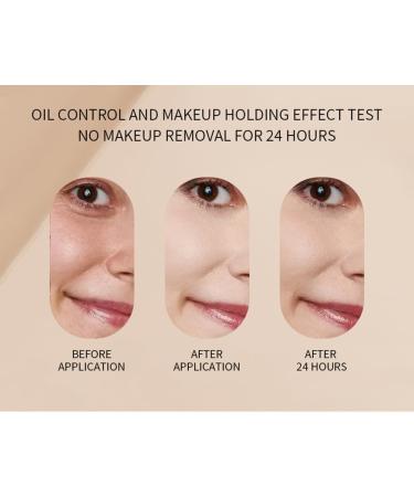 GL-Turelifes Mushroom Head CC Cream Air Cushion Foundation Water Feeling Flawless BB Cream Moisturizing Oil Control Long Lasting Lightweight & Smoothing Natural Concealer (F-02 Natural 0.53 Oz) 15 g (Pack of 1) F-02 Natural - Buy Online on GoSupps.com
