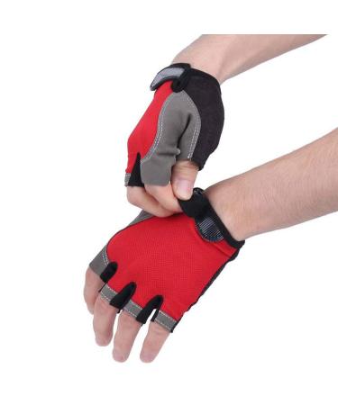 Anti-Slip Gloves Wear-Resistant Outdoor Exercise Half Finger Gloves for Cycling L Half-finger gloves