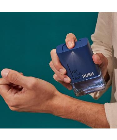 O Botic rio Quasar Rush Eau De Toilette Fresh Aquatic Fougere Cologne for Sporty and Nature-Loving Men 3.4 Ounce - Buy Online on GoSupps.com