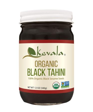 Kevala Organic Black Tahini 12 oz (340 g)